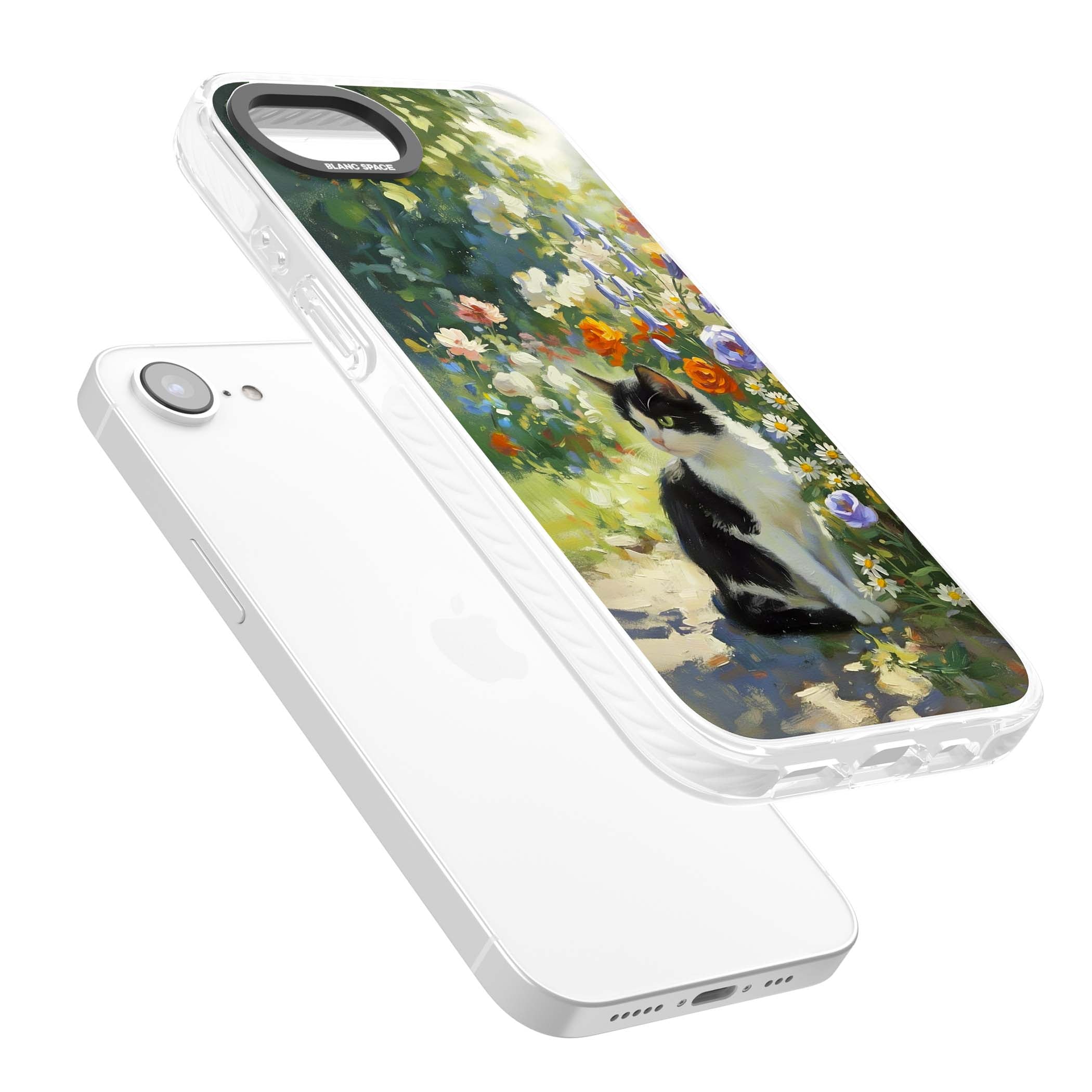 Cat In The Meadow for her iPhone case | Clear Impact case for iPhone 16e, iPhone 17e