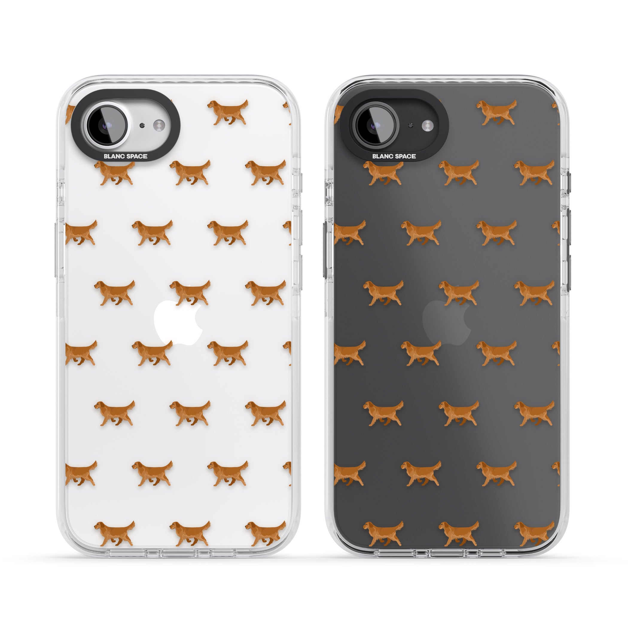 Golden Retriever Dog Pattern Clear