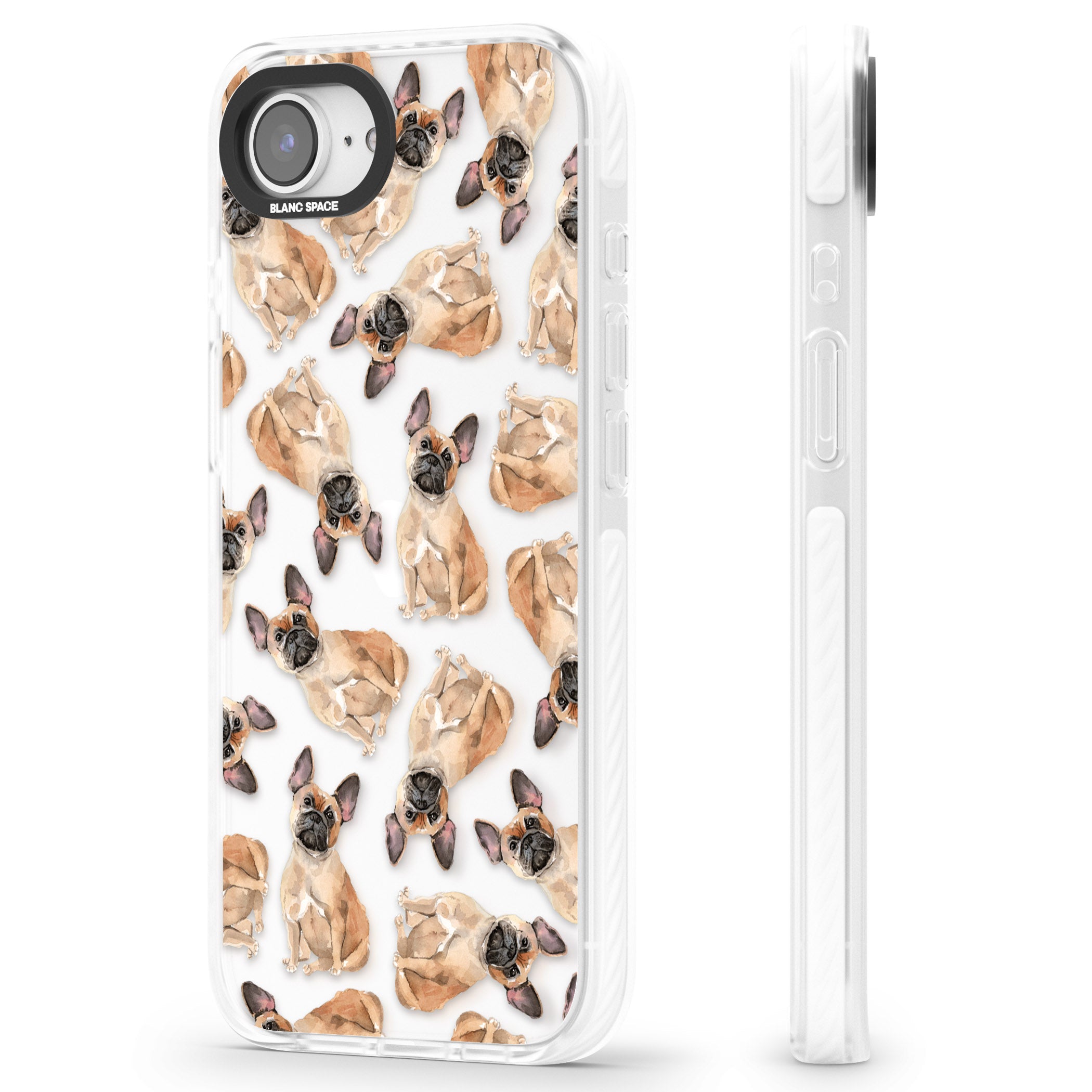 French Bulldog Watercolour Pattern