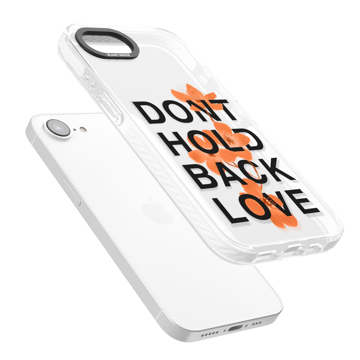 Don't Hold Back Love - Orange & Black