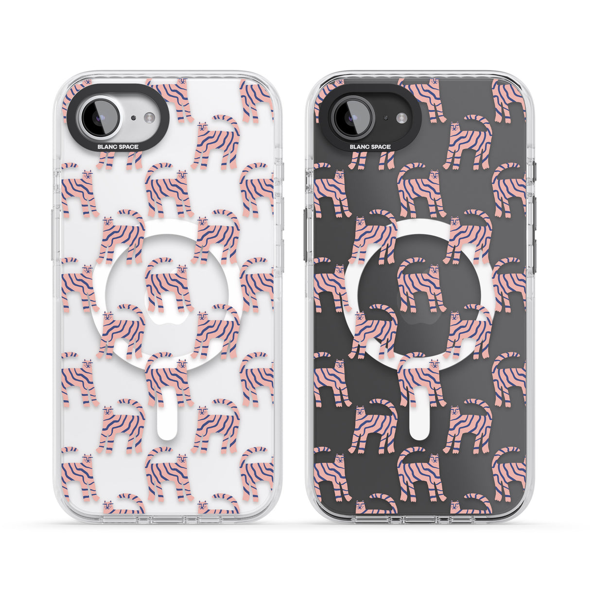 Pink and Blue Cat Pattern
