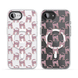 Pink and Blue Cat Pattern