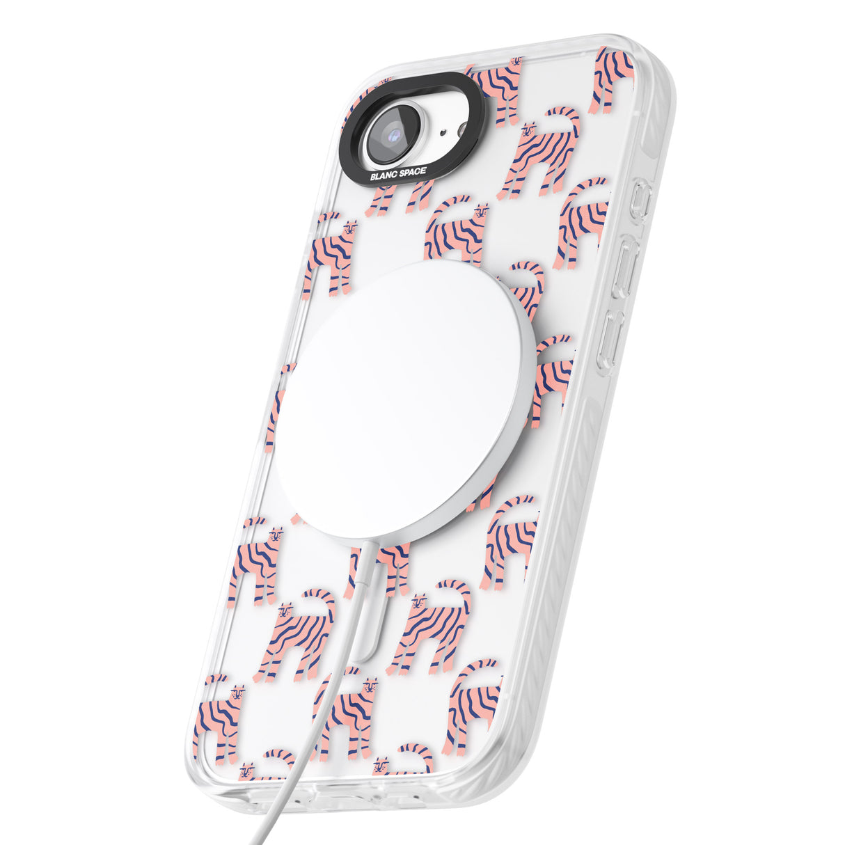 Pink and Blue Cat Pattern