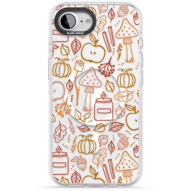 Autumn Line Pattern