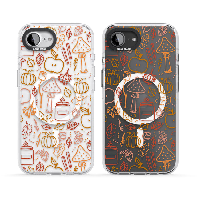 Autumn Line Pattern