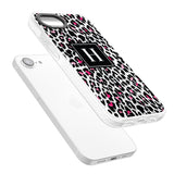 Personalised Pink Monogram Leopard Spots