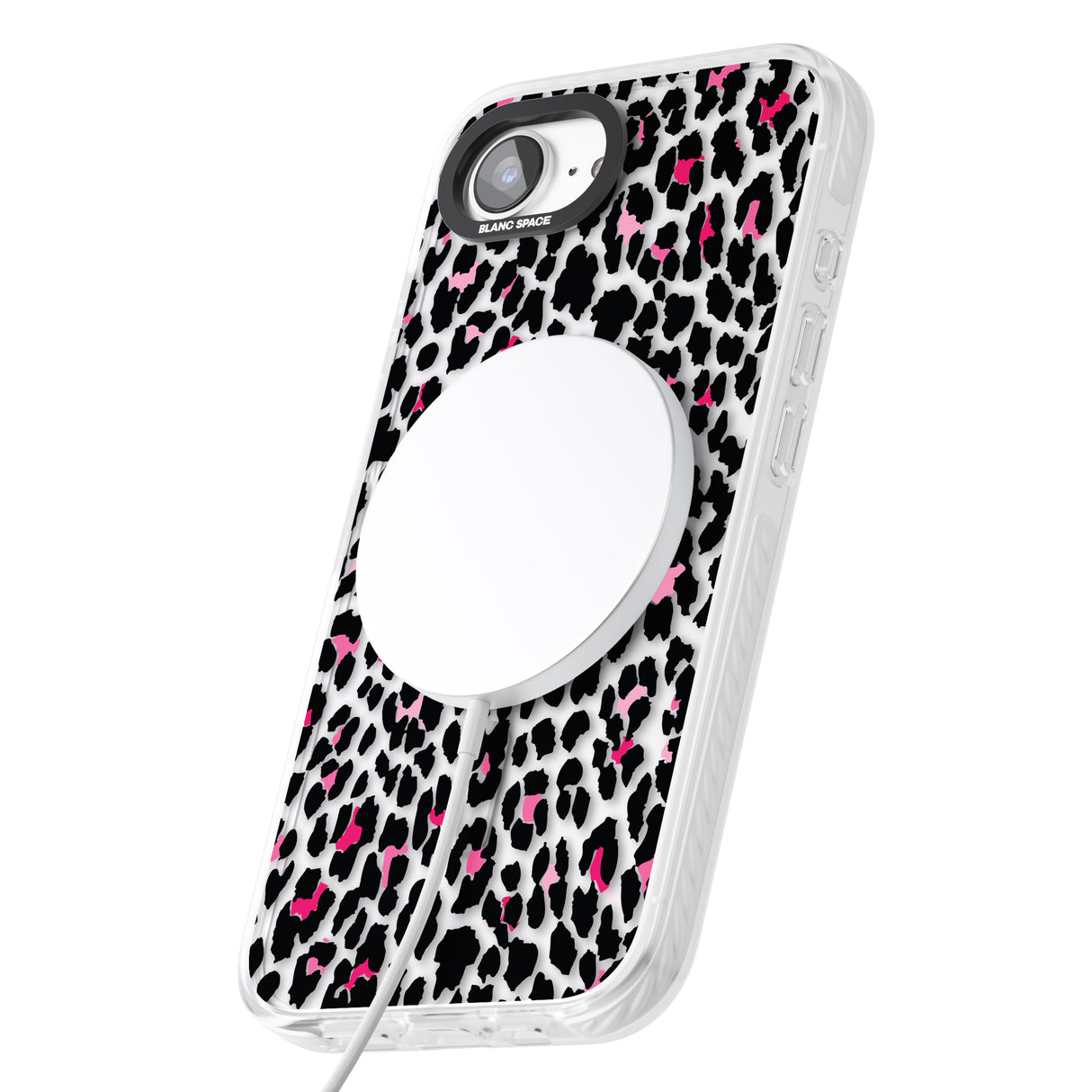 Personalised Pink Monogram Leopard Spots