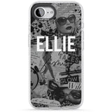Personalised Grey Scale Fashion Collage