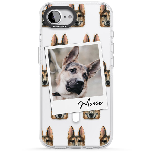 Personalised German Shepherd Instant Camera Photo
