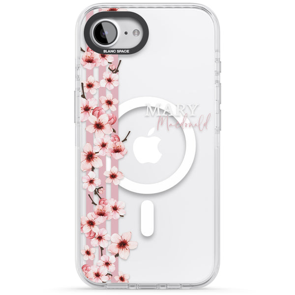 Personalised Cherry Blossom Stripe