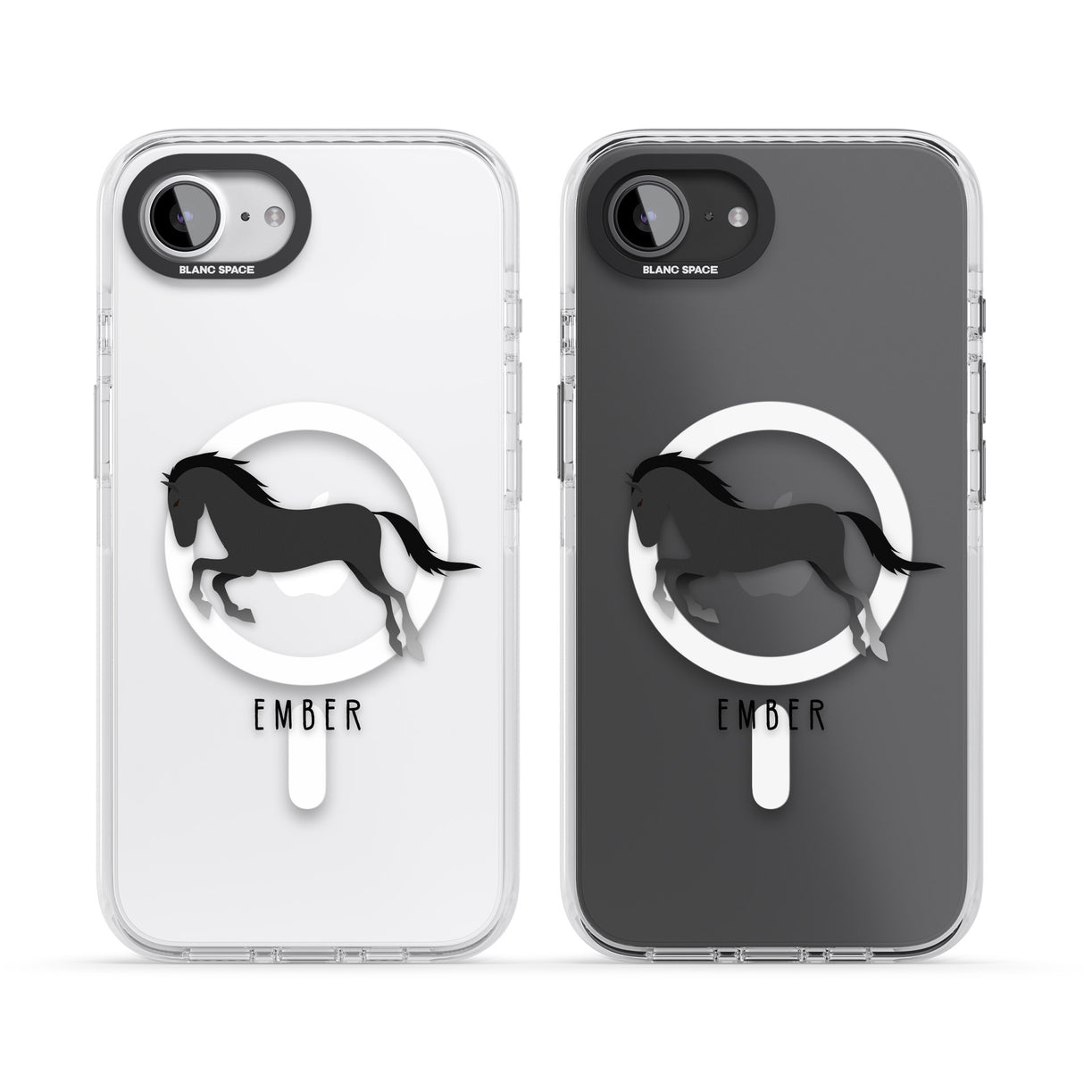 Personalised Black Horse