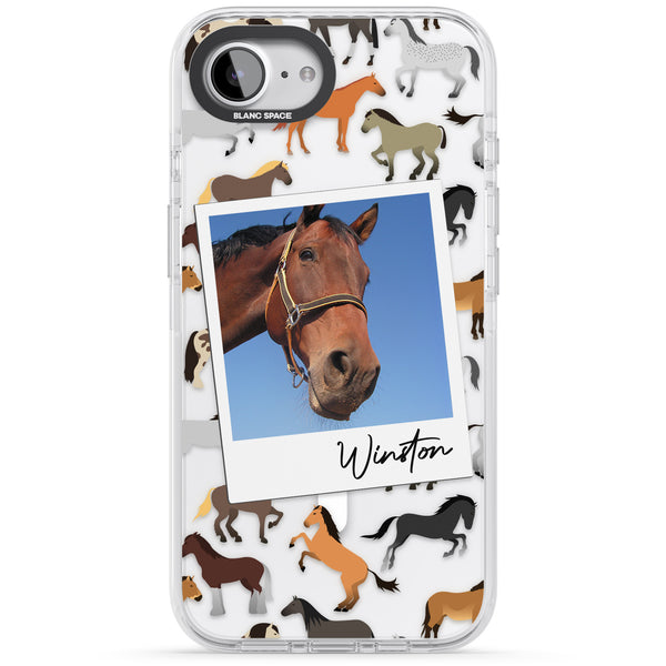 Personalised Horse Polaroid