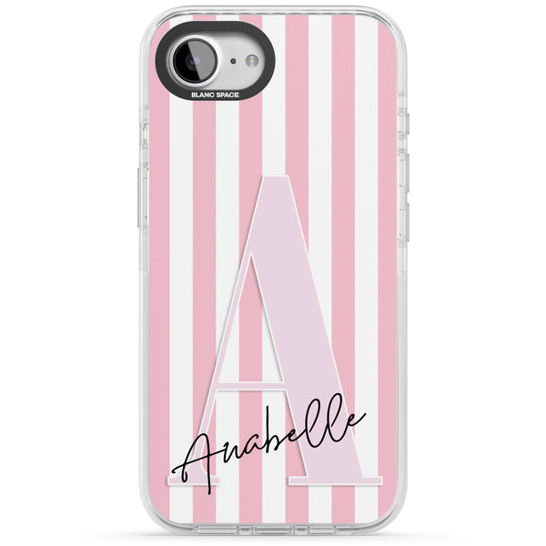 Personalised Soft Pink Stripes