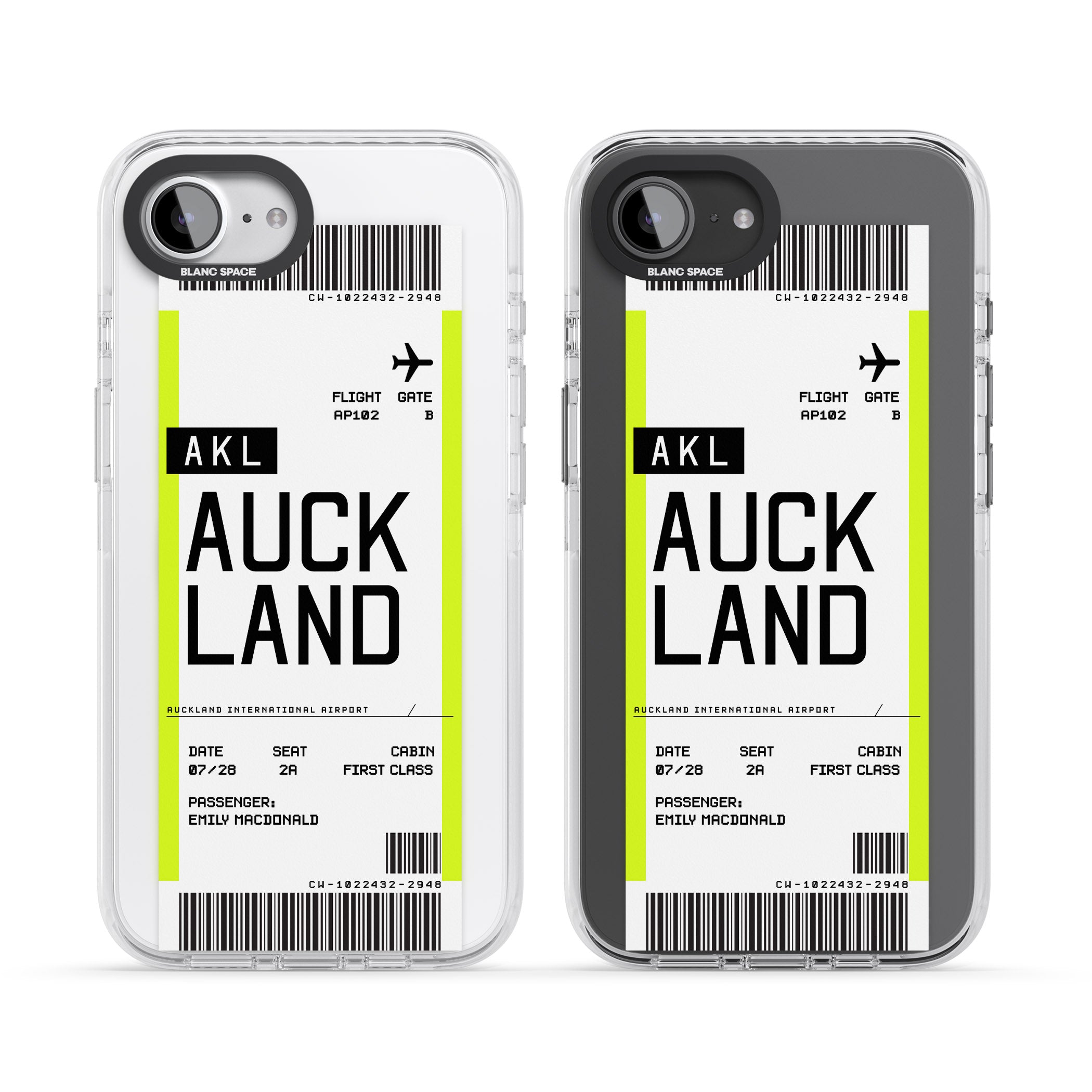 Personalised Auckland Boarding Pass