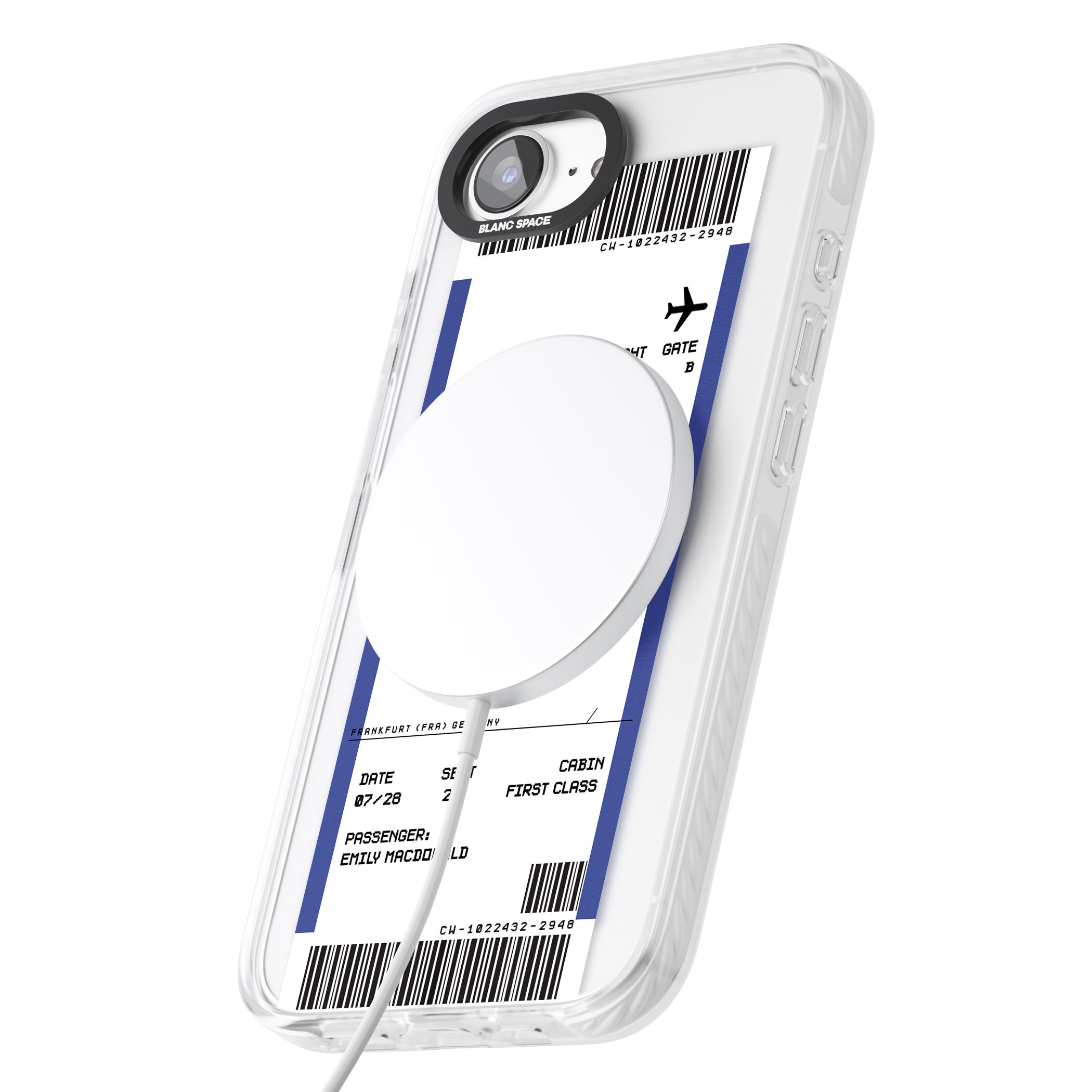 Personalised Frankfurt Boarding Pass