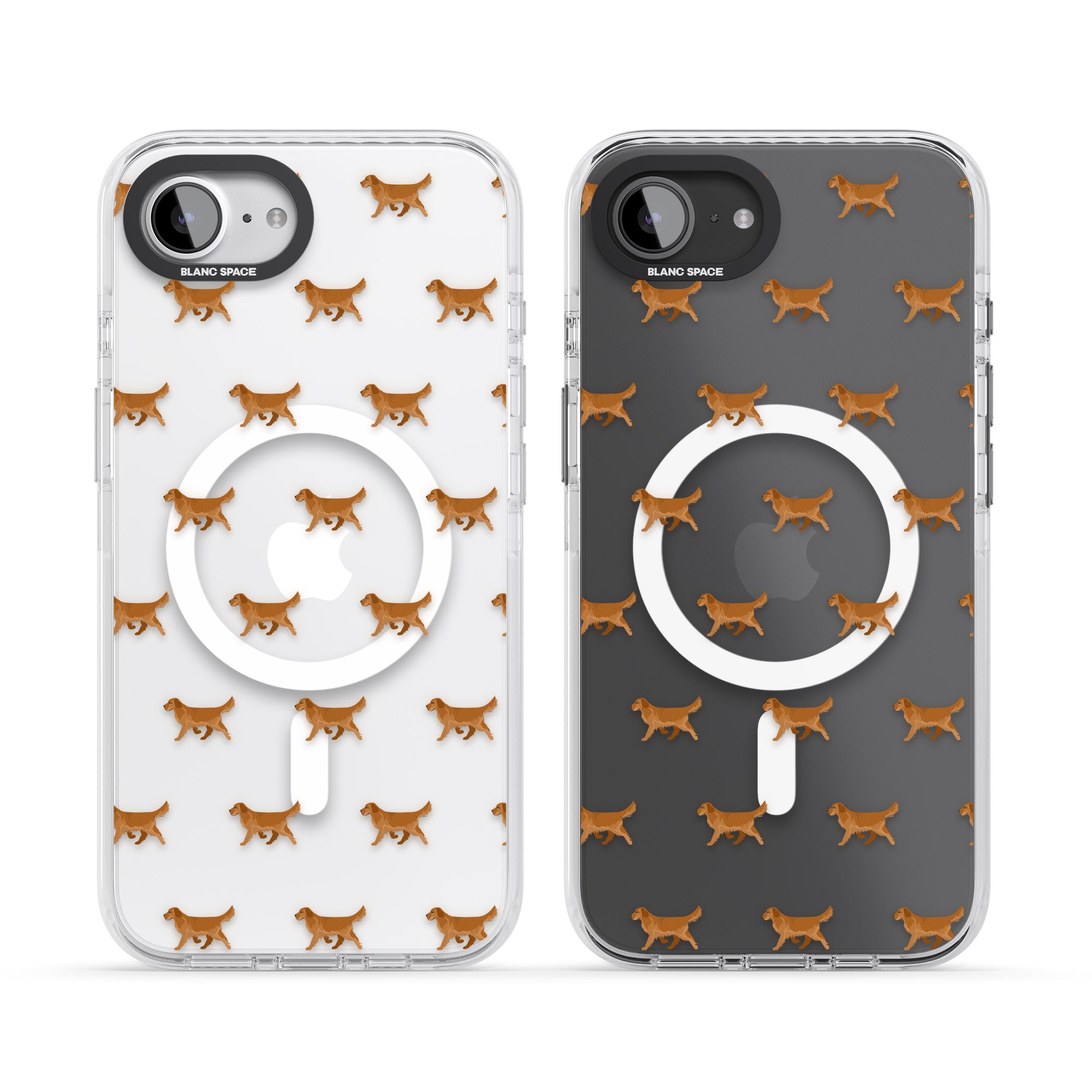 Golden Retriever Dog Pattern Clear