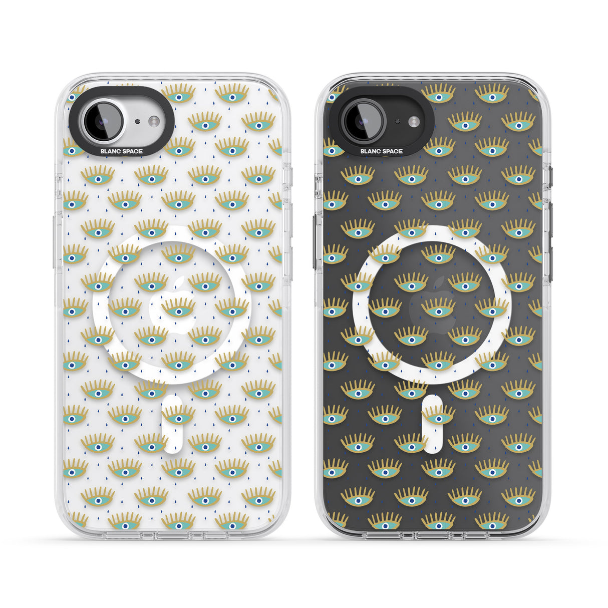 Crying Eyes (Clear) Psychedelic Eyes Pattern