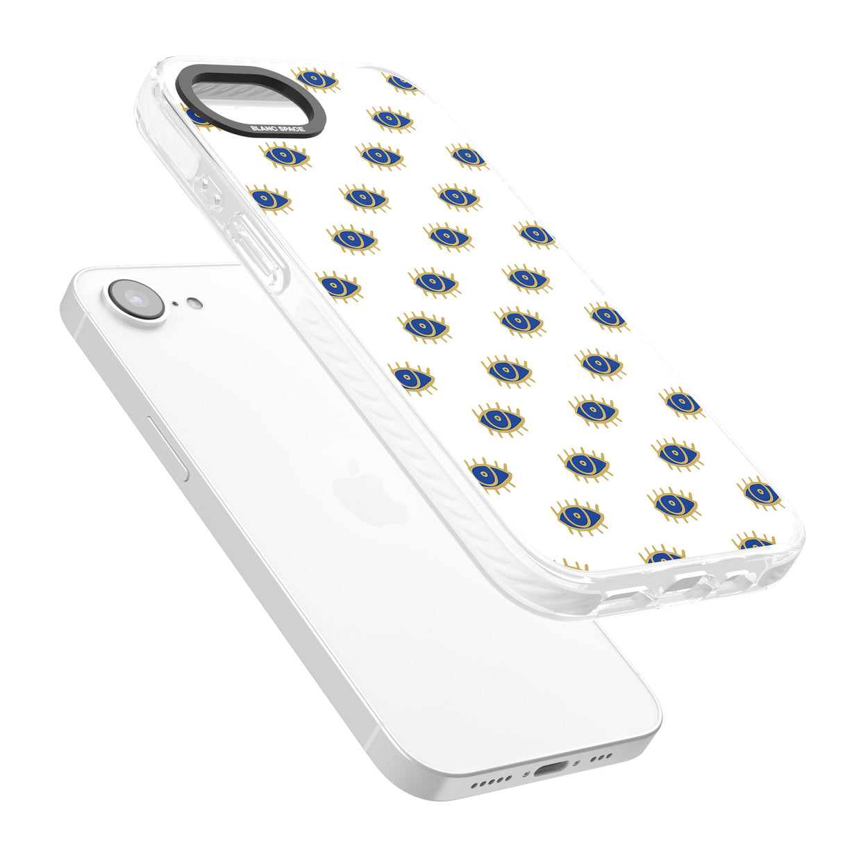 Gold Eyes Psychedelic Eyes Pattern