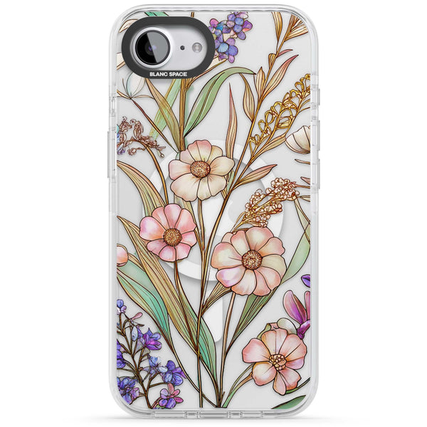 Glass Spring Flowers
