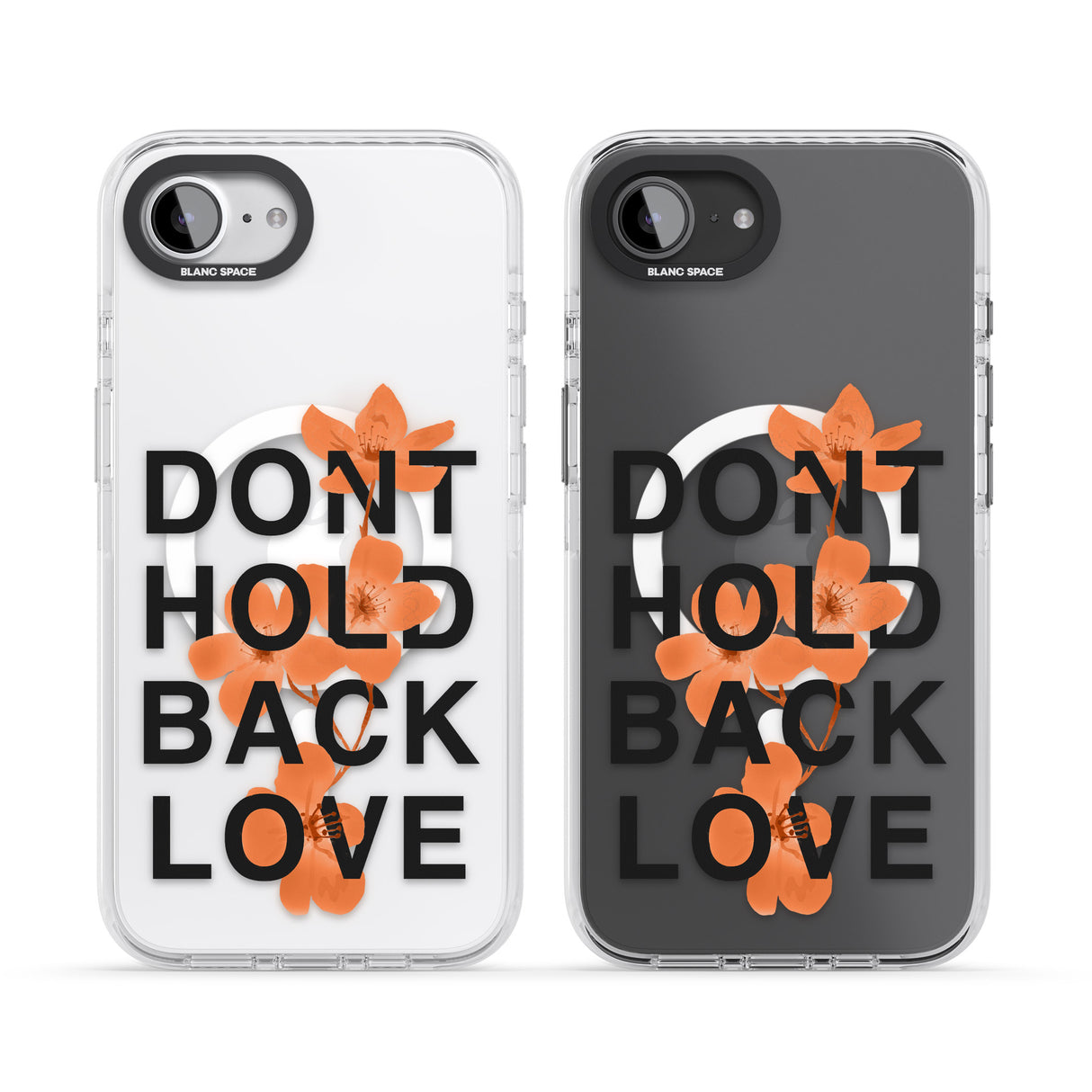 Don't Hold Back Love - Orange & Black