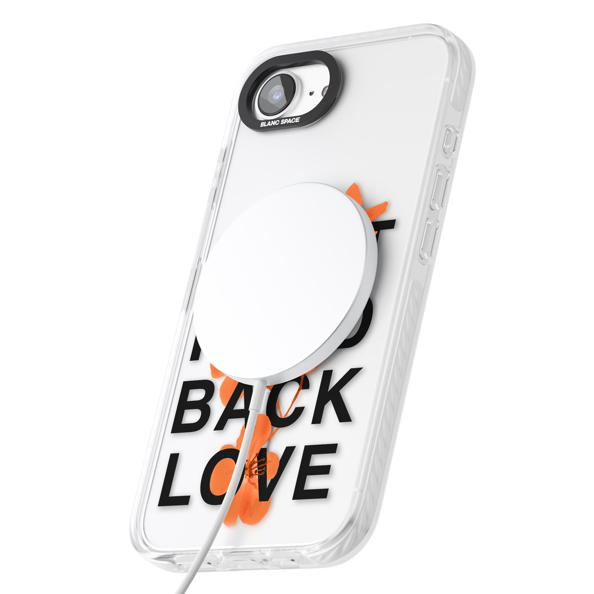 Don't Hold Back Love - Orange & Black