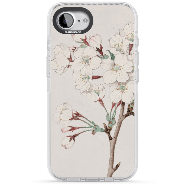 Vintage Japanese White Blossoms