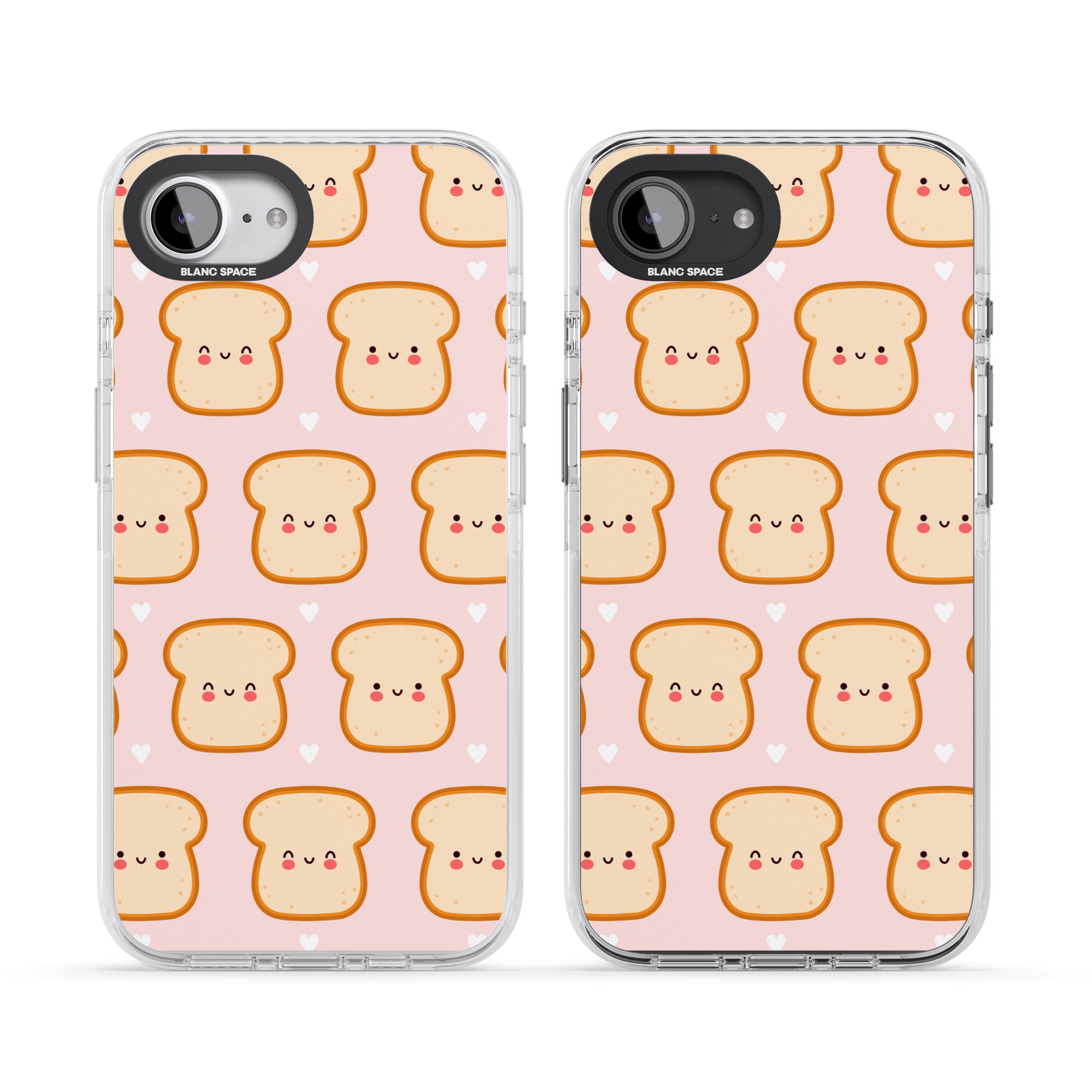 Bread Faces Kawaii Pattern