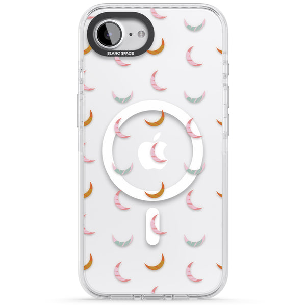 Colourful Crescent Moons