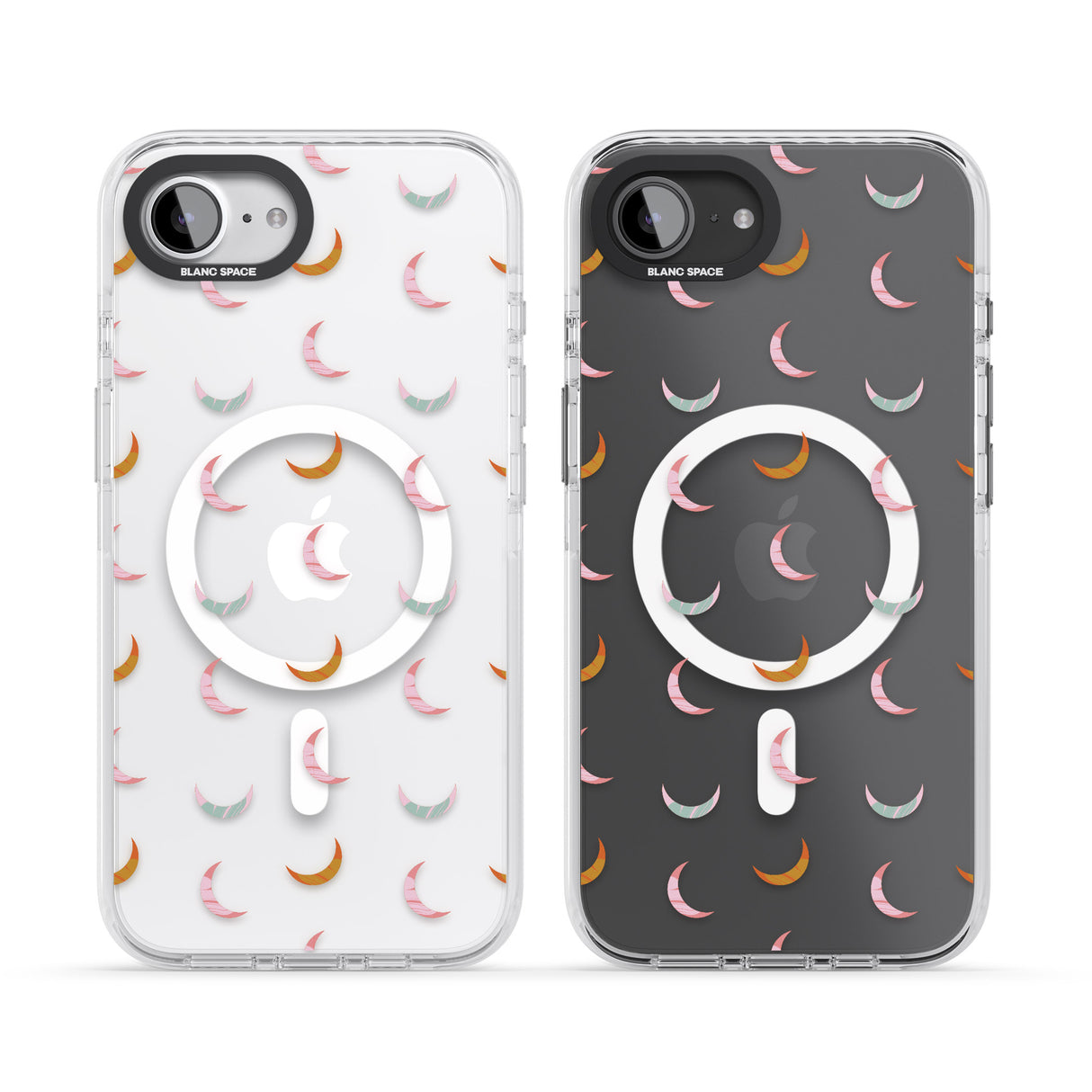 Colourful Crescent Moons