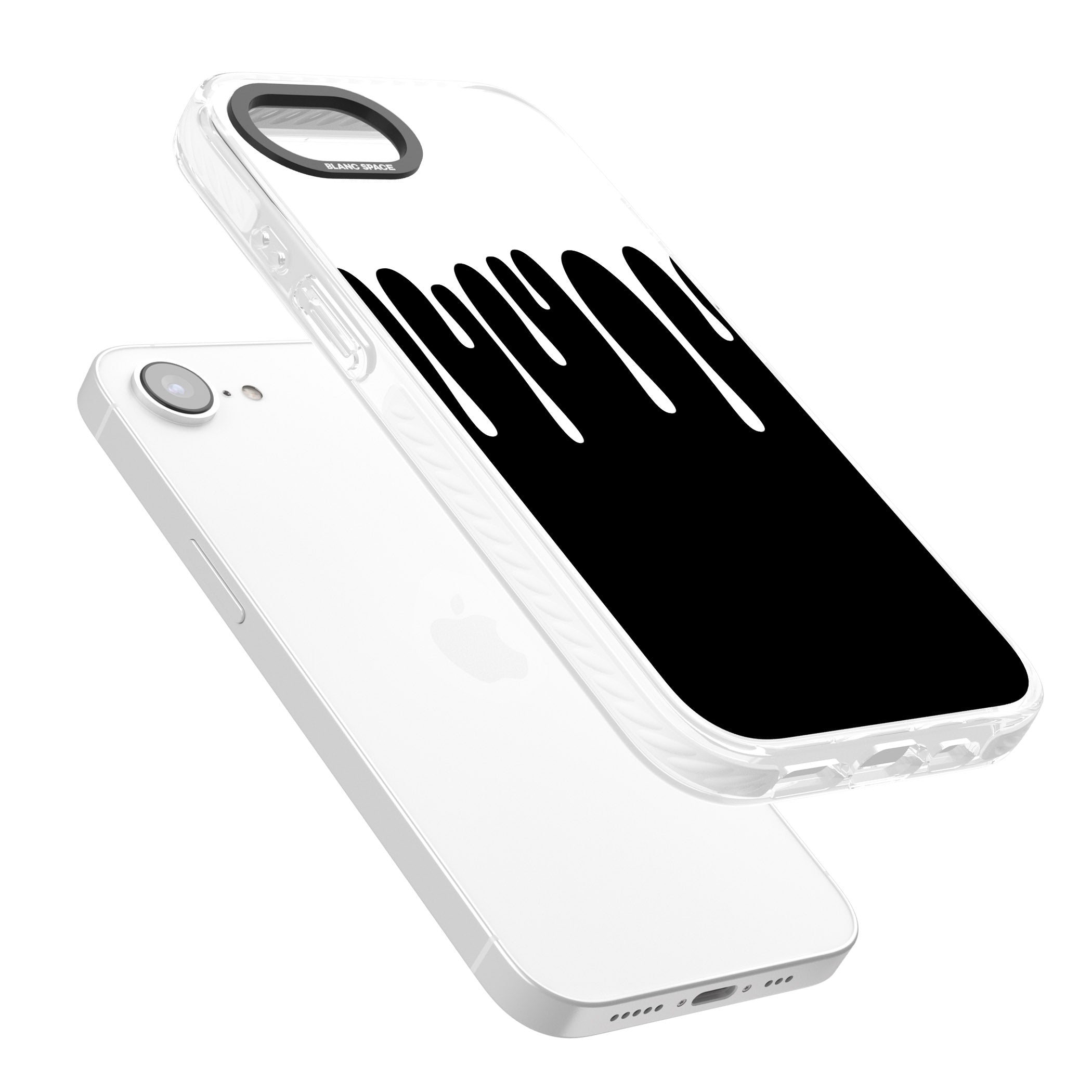 Melted Effect: White & Black