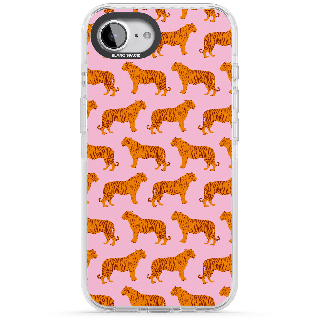 Tigers on Pink Pattern