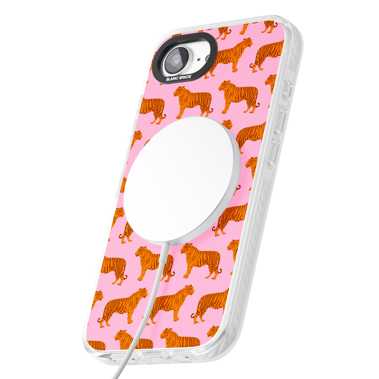Tigers on Pink Pattern