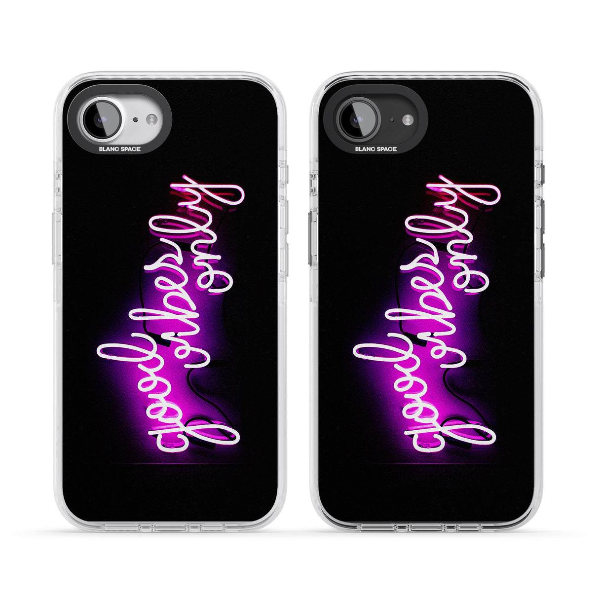 Good Vibes Only Pink Neon