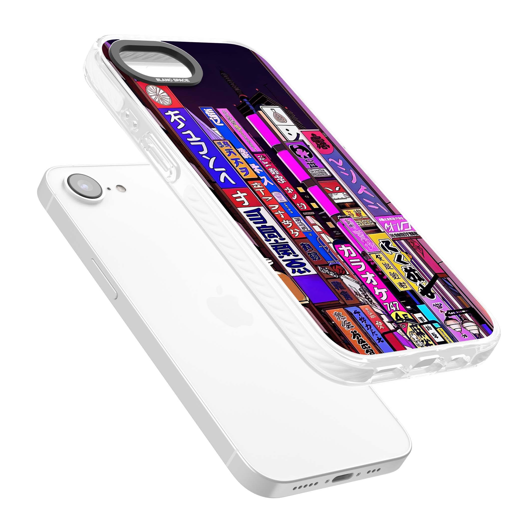 NEON NIGHT anime iPhone case | Impact Magsafe case for iPhone 16e, iPhone 17e