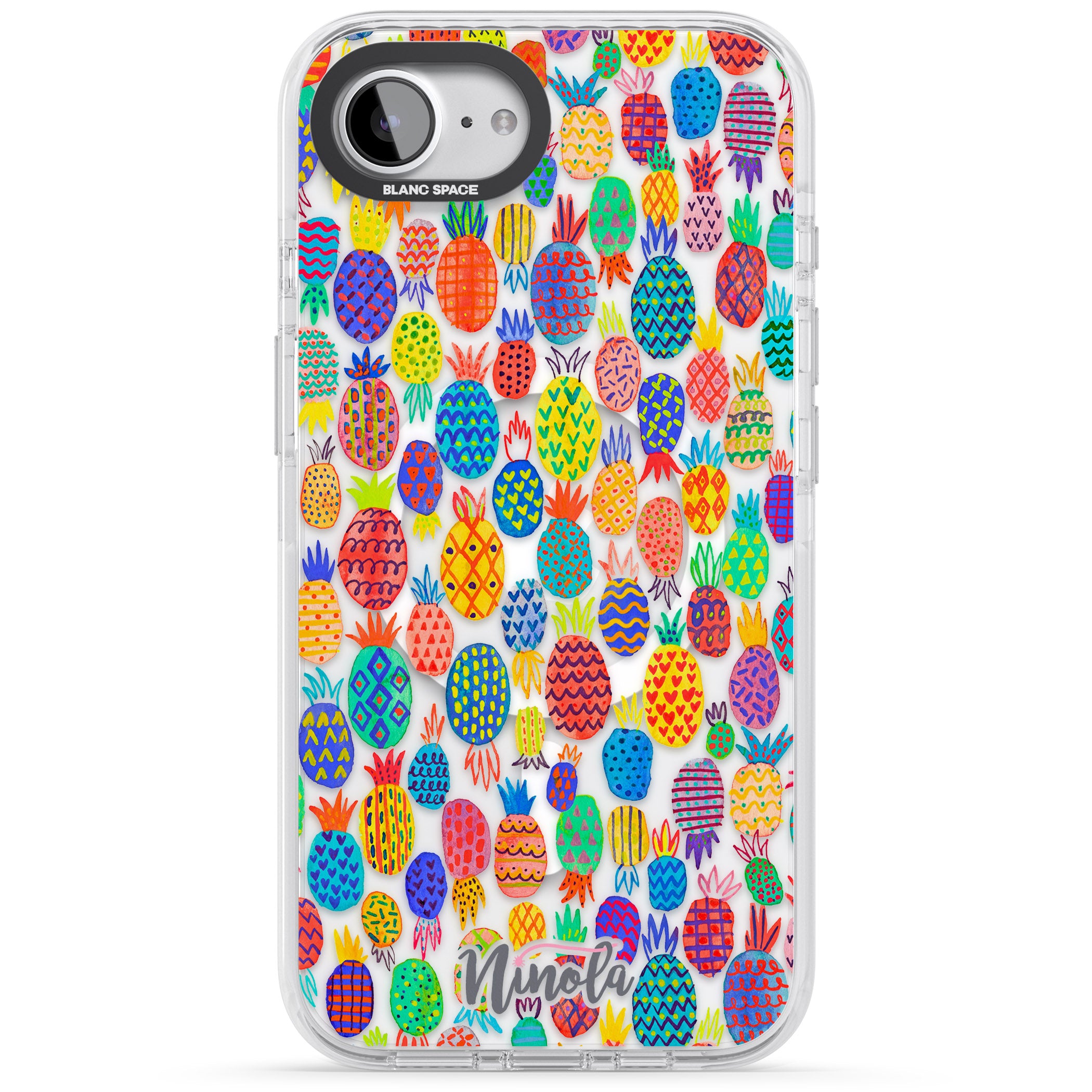 Vibrant Pineapple Pattern