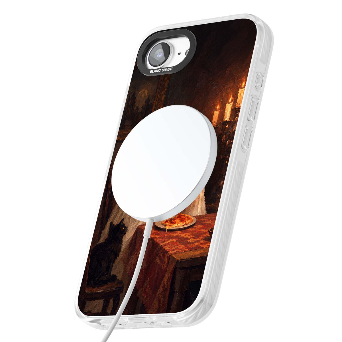 Lonely Night In art iPhone case | Impact Magsafe case for iPhone 16e, iPhone 17e