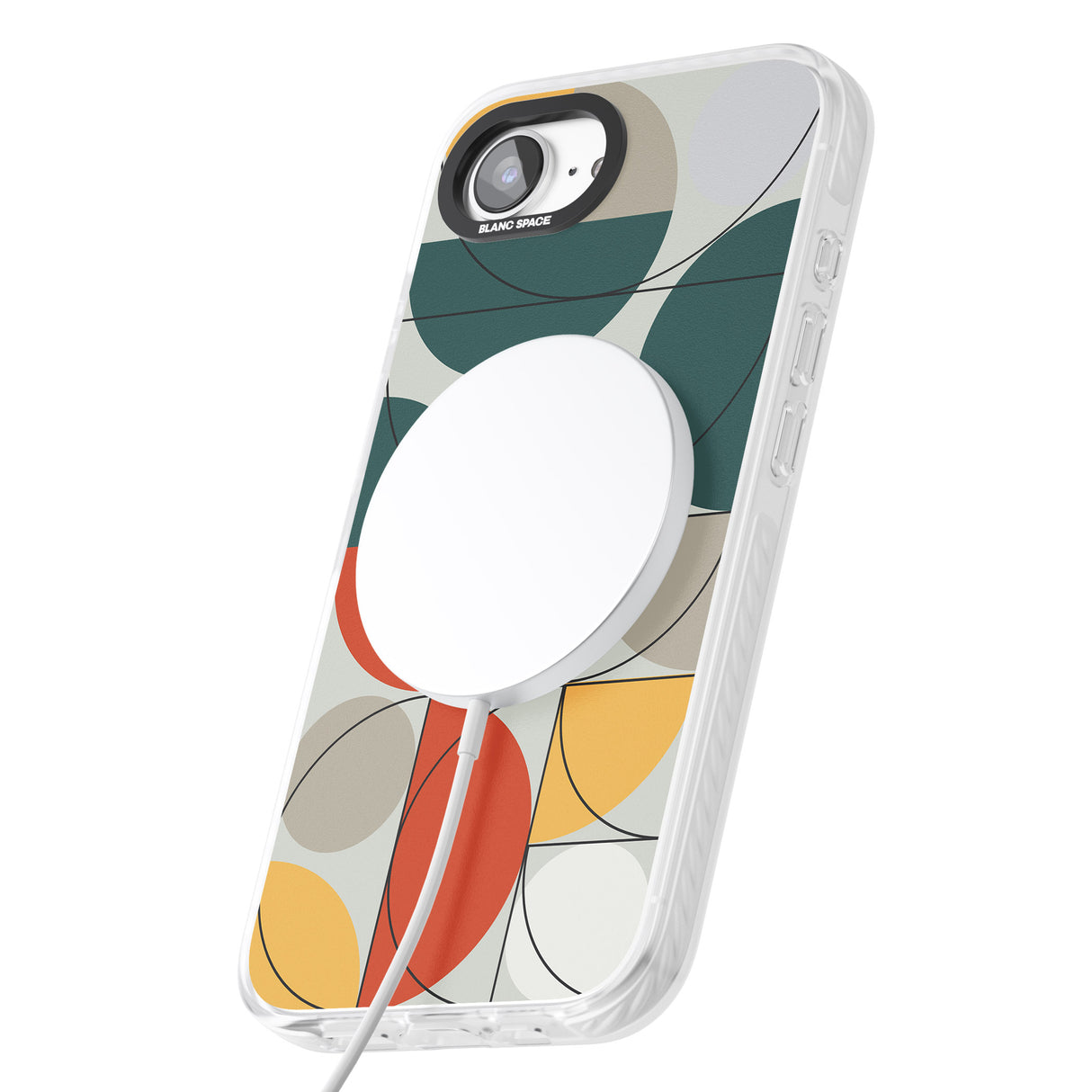 Abstract Half Circles