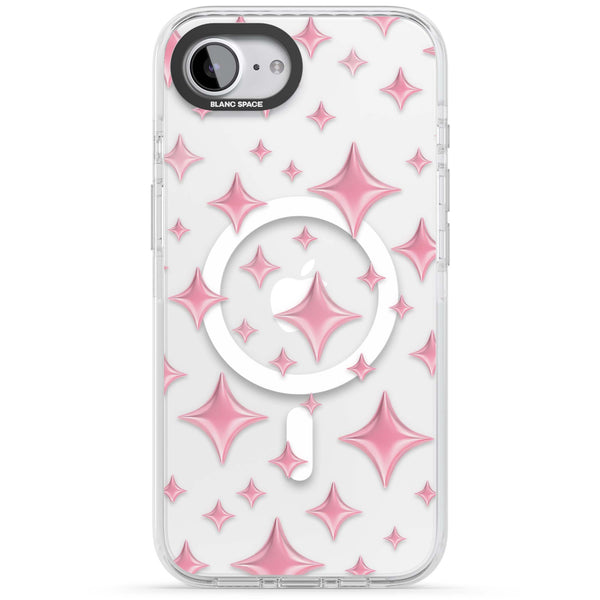 Pink Puff Sparkle Pattern