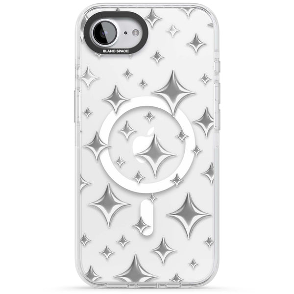 Chrome Puff Sparkle Pattern