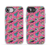 Pink Day of The Dead Pattern