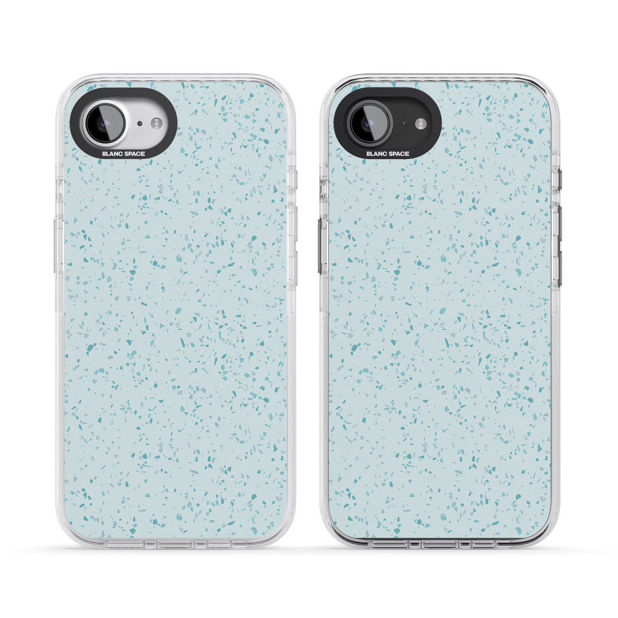 Light Blue Terrazzo Pattern