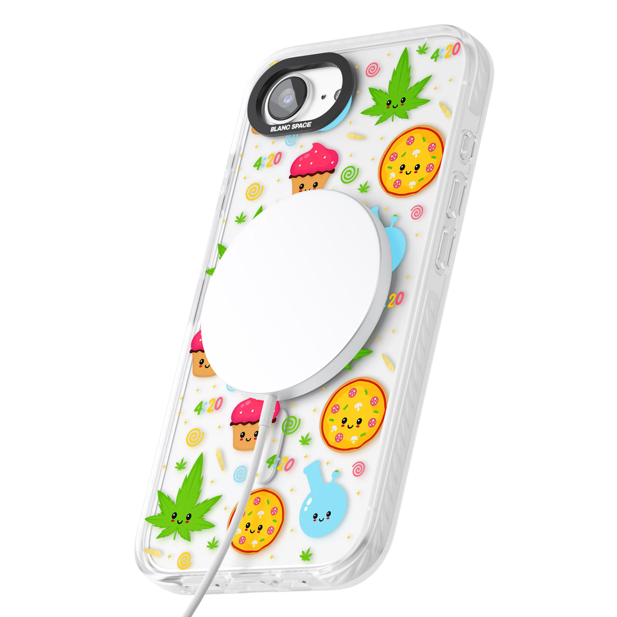 Kawaii Weed Pattern
