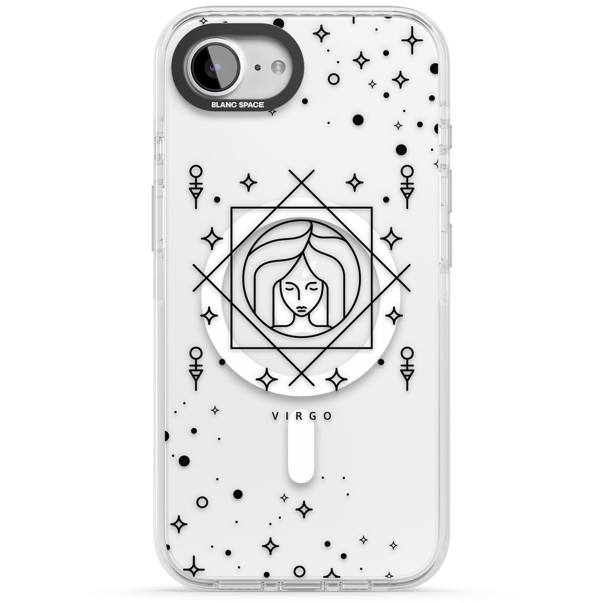 Virgo Emblem - Transparent Design