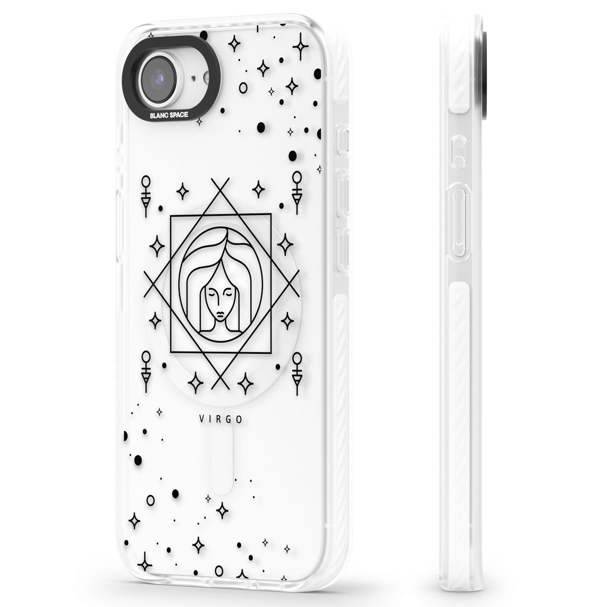 Virgo Emblem - Transparent Design