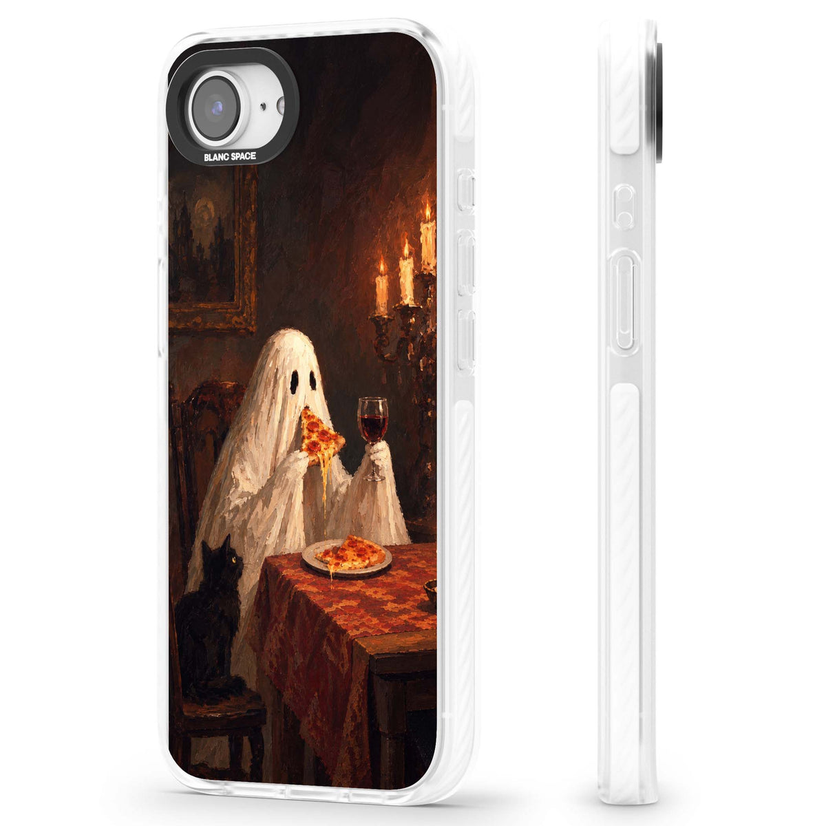 Lonely Night In art iPhone case | Clear Impact case for iPhone 16e, iPhone 17e