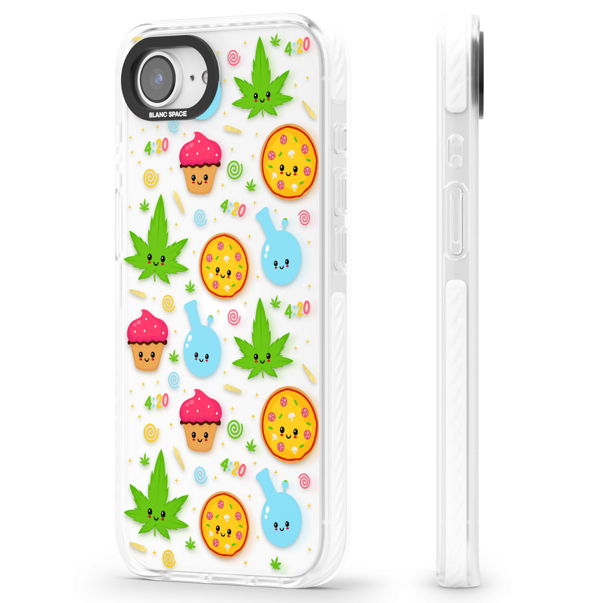 Kawaii Weed Pattern