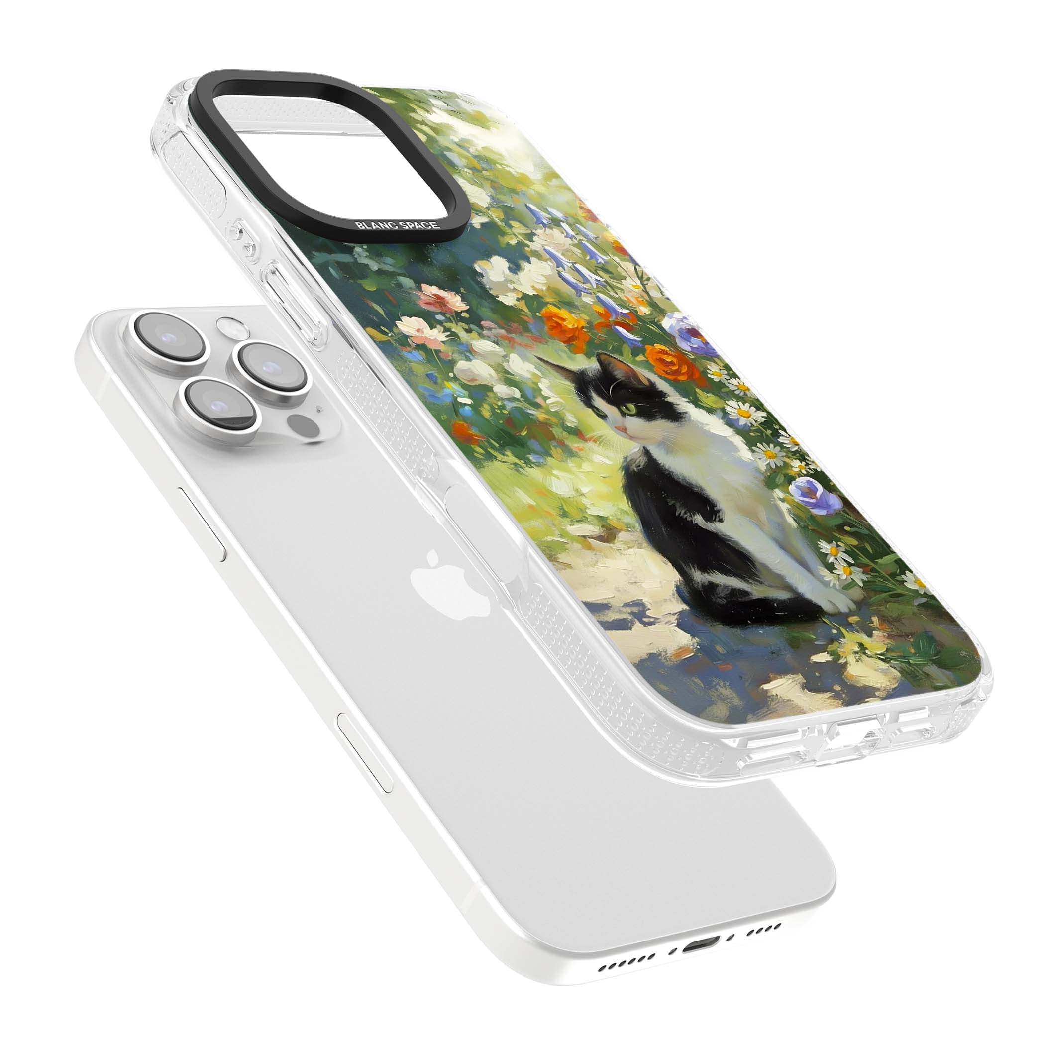 Cat In The Meadow for her iPhone case | Clear Case Impact Air case for iPhone 16 Pro, iPhone 16 Pro Max