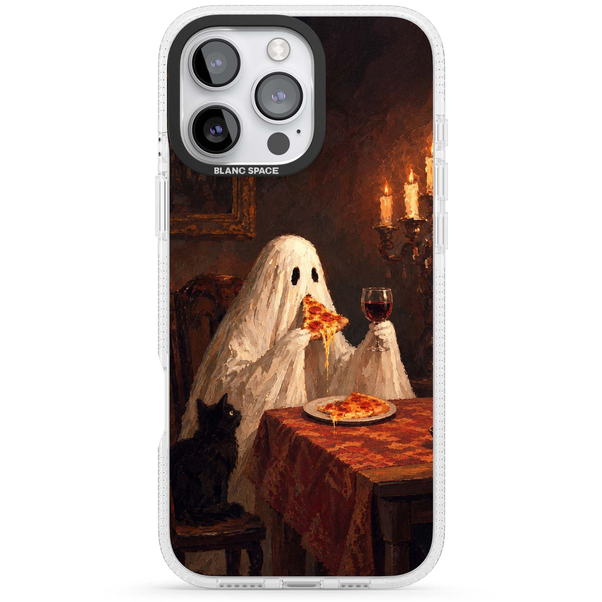 Lonely Night In art iPhone case | Clear Case Impact Air case for iPhone 16 Pro, iPhone 16 Pro Max