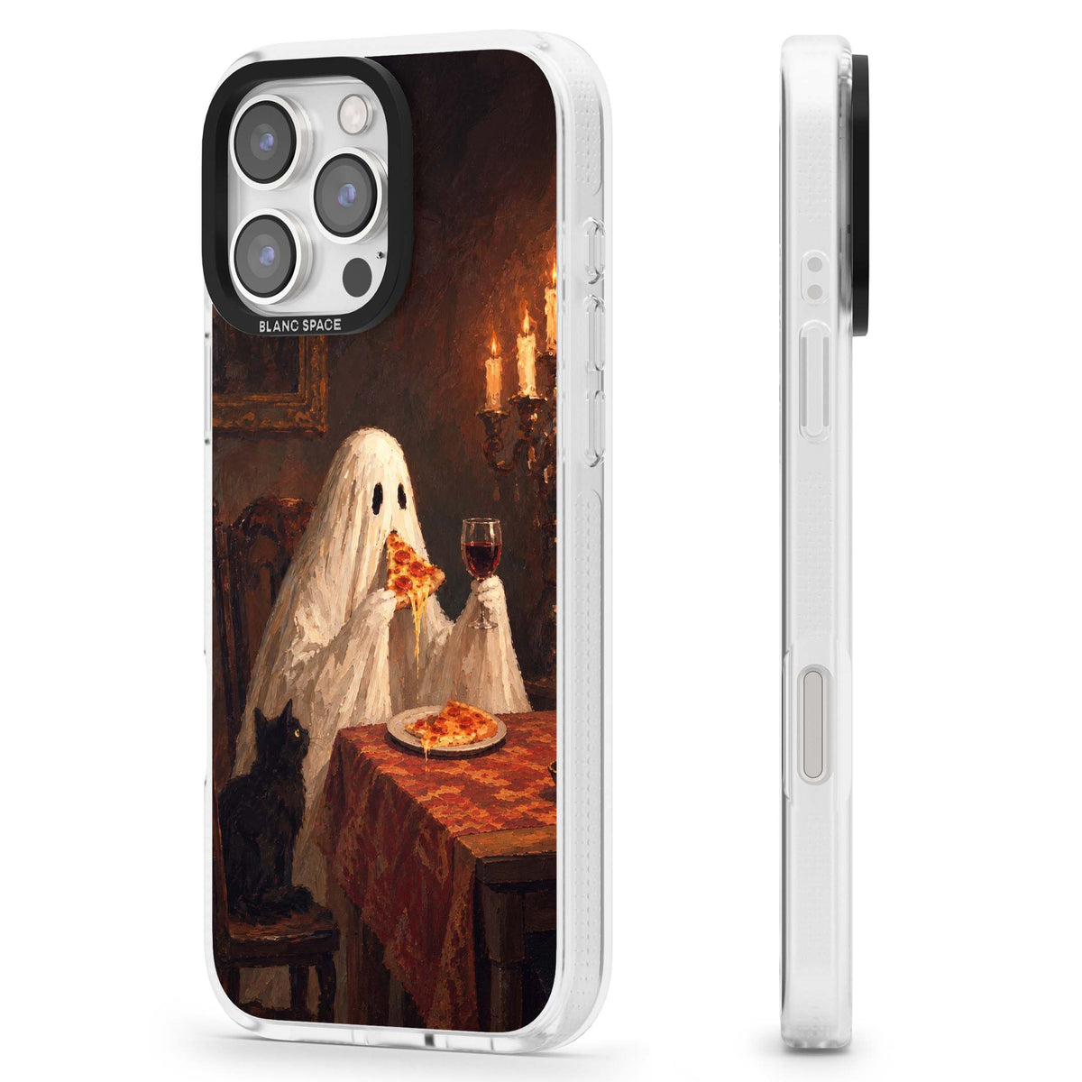 Lonely Night In art iPhone case | Clear Case Impact Air case for iPhone 16 Pro, iPhone 16 Pro Max