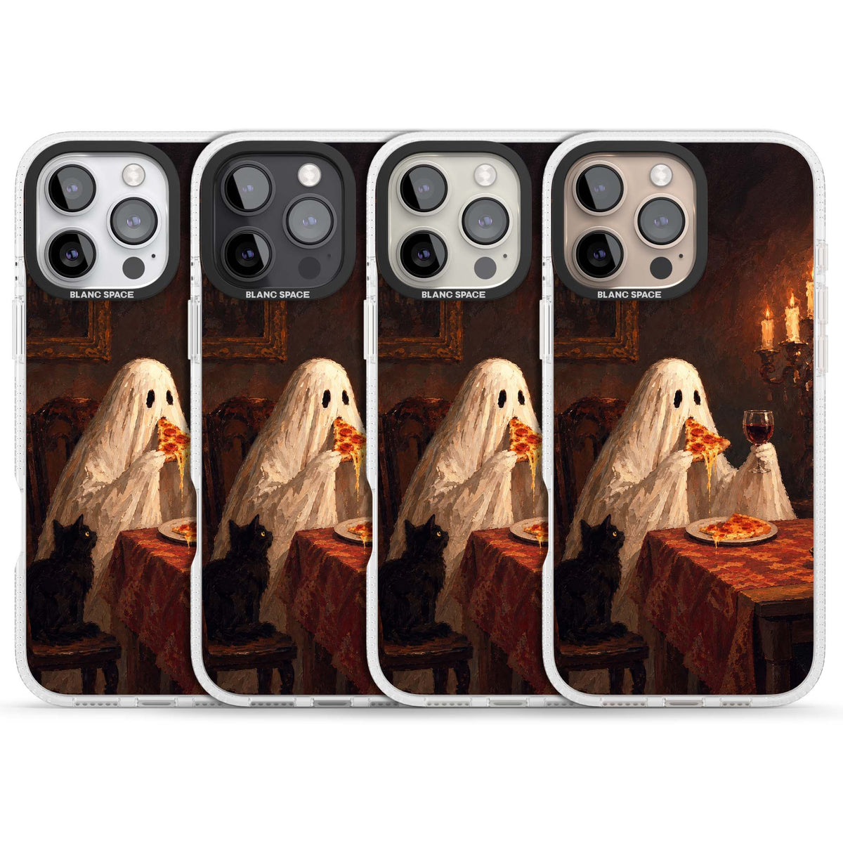 Lonely Night In art iPhone case | Clear Case Impact Air case for iPhone 16 Pro, iPhone 16 Pro Max